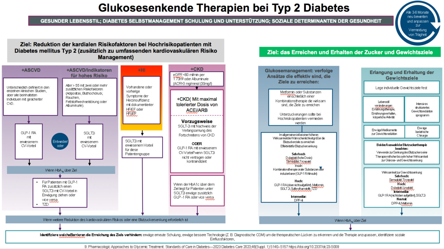 Medikamentöse Therapie des Diabetes mellitus